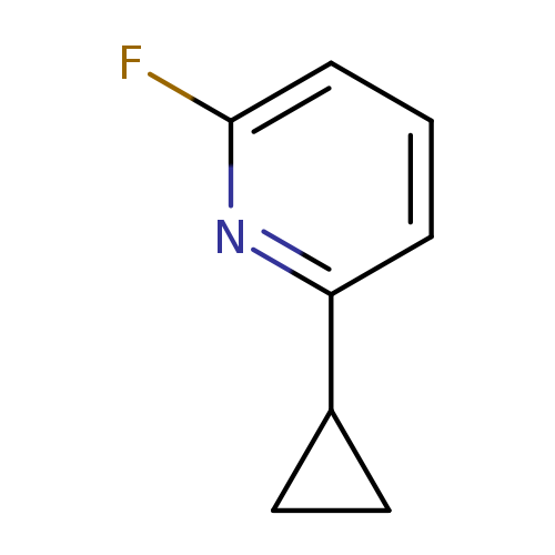 2-Fluoro-6-(cyclopropyl)pyridine