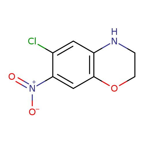 6-Chloro-7-nitro-3,4-dihydro-2H-benzo[b][1,4]oxazine