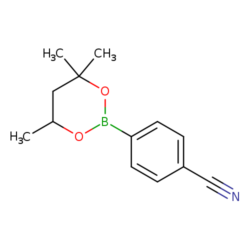 4-(4,4,6-Trimethyl-1,3,2-dioxaborinan-2-yl)benzonitrile