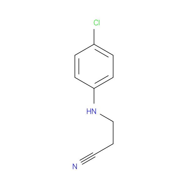 3-[(4-Chlorophenyl)amino]propanenitrile