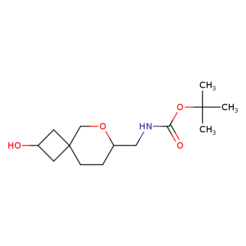 tert-butylN-({2-hydroxy-6-oxaspiro[3.5]nonan-7-yl}methyl)carbamate