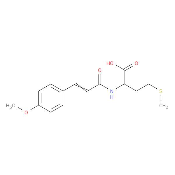 2-[3-(4-methoxyphenyl)prop-2-enamido]-4-(methylsulfanyl)butanoic acid