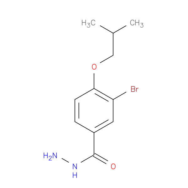 3-Bromo-4-isobutoxybenzohydrazide