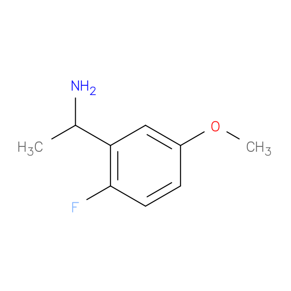 1-(2-Fluoro-5-methoxyphenyl)ethan-1-amine