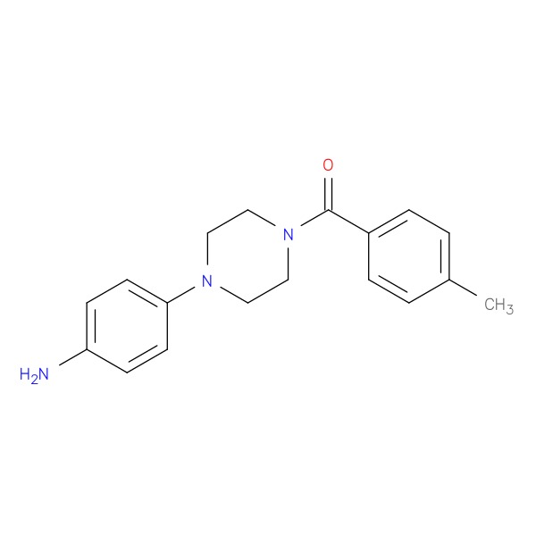 (4-[4-(4-Methylbenzoyl)piperazin-1-yl]phenyl)amine