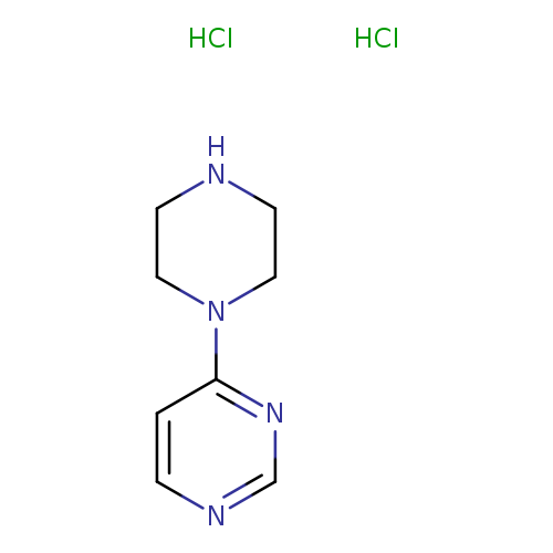 4-(Piperazin-1-yl)pyrimidine dihydrochloride