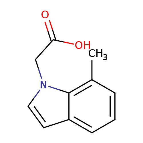1H-Indole-1-acetic acid, 7-methyl-