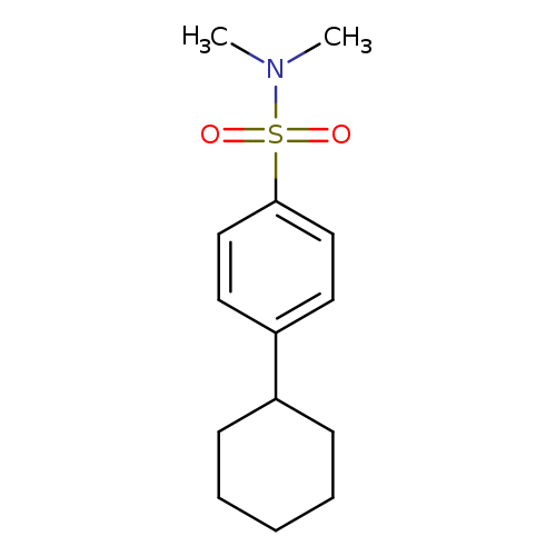 4-Cyclohexyl-N,N-dimethyl-benzenesulfonamide