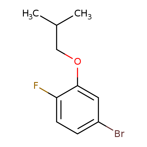 4-Bromo-1-fluoro-2-(2-methylpropoxy)benzene