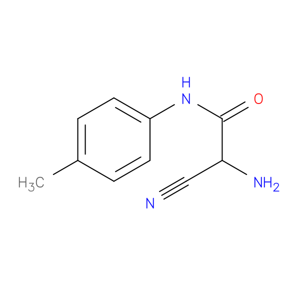 2-amino-2-cyano-n-p-toylyl-acetamide