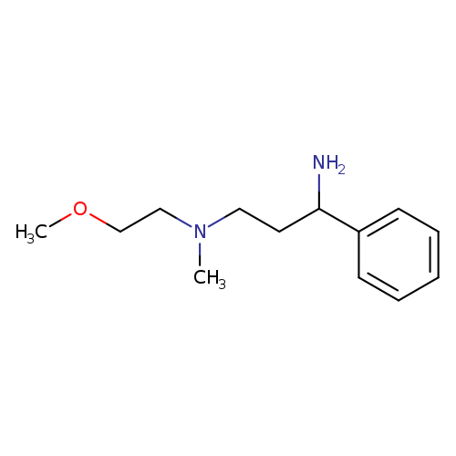 (3-amino-3-phenylpropyl)(2-methoxyethyl)methylamine