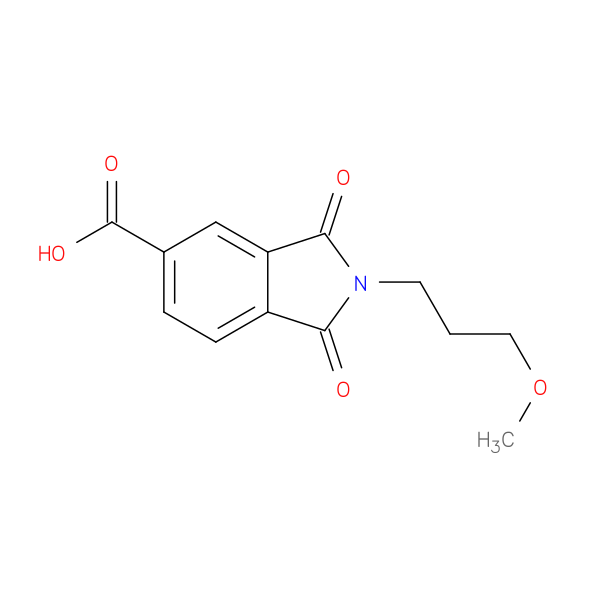2-(3-Methoxypropyl)-1,3-dioxoisoindoline-5-carboxylic acid