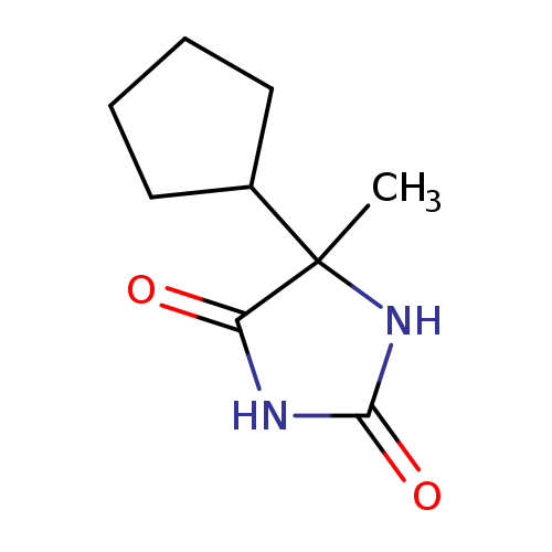 5-Cyclopentyl-5-methylimidazolidine-2,4-dione