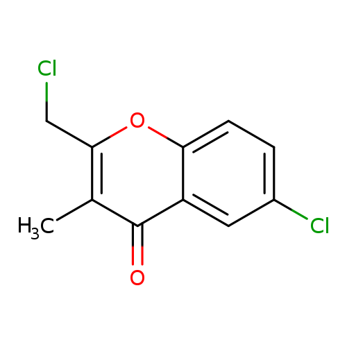 6-chloro-2-(chloromethyl)-3-methyl-4H-chromen-4-one