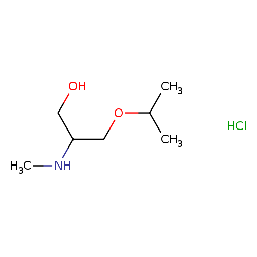 2-(methylamino)-3-(propan-2-yloxy)propan-1-ol hydrochloride