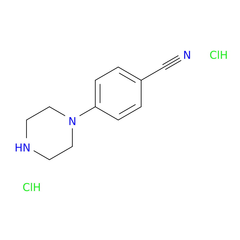 4-(piperazin-1-yl)benzonitrile dihydrochloride
