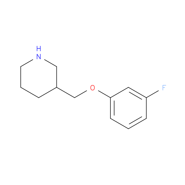3-[(3-fluorophenoxy)methyl]piperidine