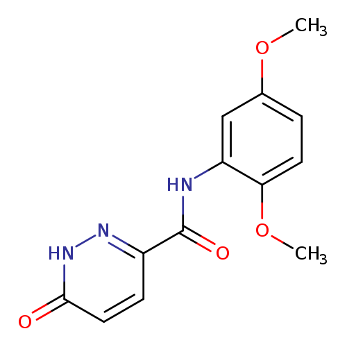 N-(2,5-dimethoxyphenyl)-6-oxo-1,6-dihydropyridazine-3-carboxamide