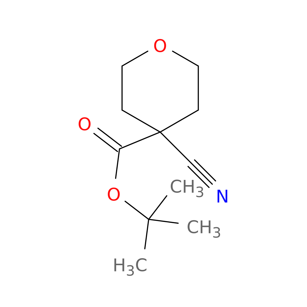 tert-butyl 4-cyanooxane-4-carboxylate