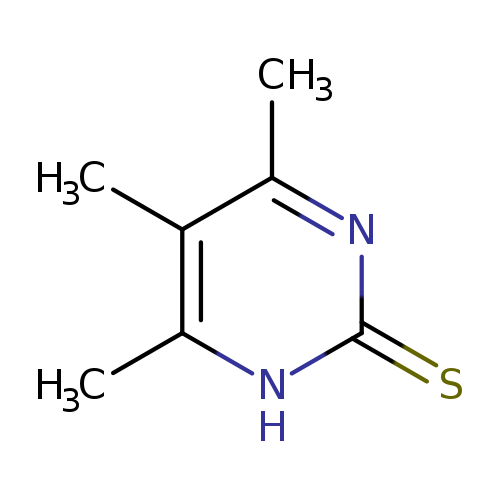 2(1H)-Pyrimidinethione, 4,5,6-trimethyl-
