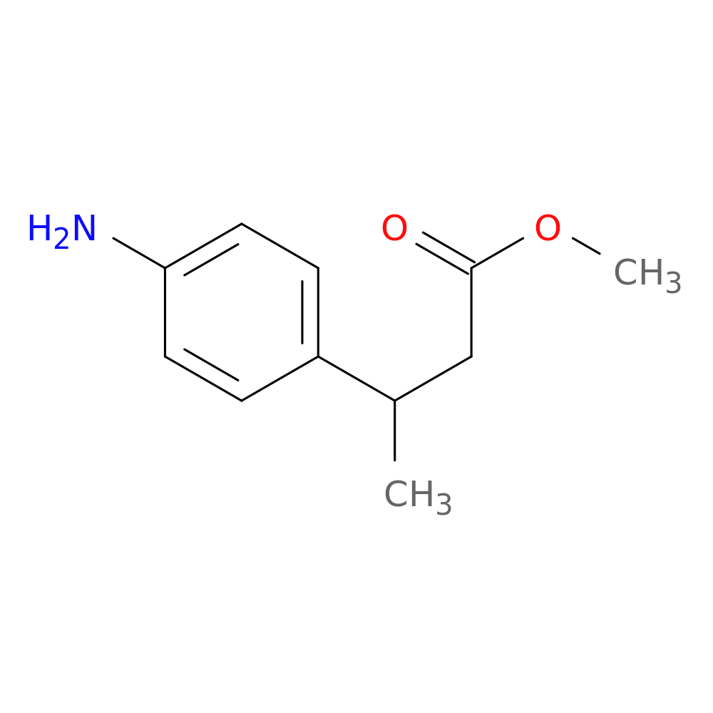 methyl 3-(4-aminophenyl)butanoate