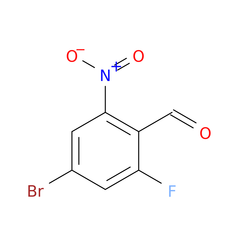 4-Bromo-2-Fluoro-6-Nitrobenzaldehyde