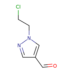 1-(2-Chloroethyl)-1H-pyrazole-4-carbaldehyde