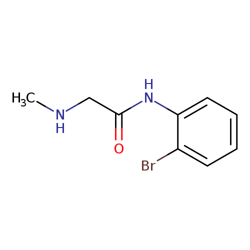 N-(2-bromophenyl)-2-(methylamino)acetamide