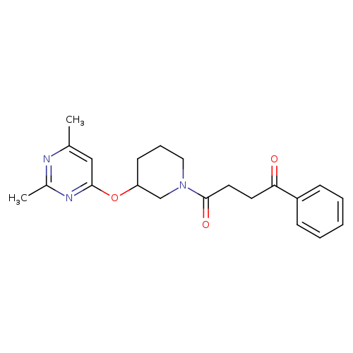 1-{3-[(2,6-dimethylpyrimidin-4-yl)oxy]piperidin-1-yl}-4-phenylbutane-1,4-dione