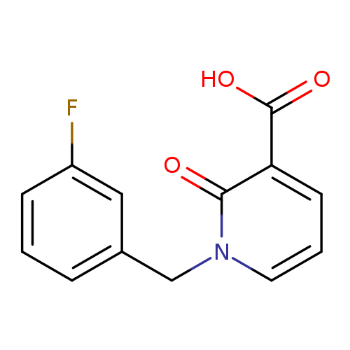 1-(3-Fluorobenzyl)-2-oxo-1,2-dihydropyridine-3-carboxylic acid