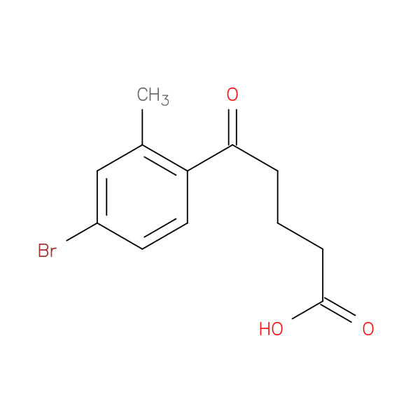 5-(4-Bromo-2-methylphenyl)-5-oxovaleric acid