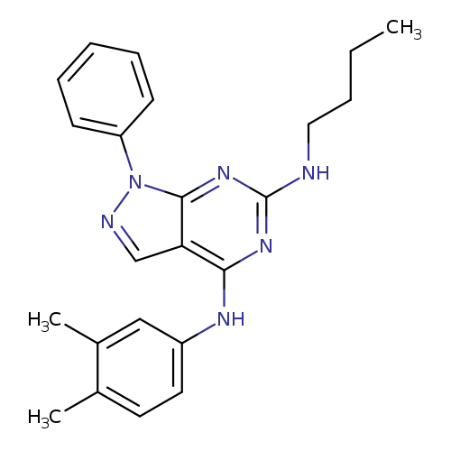 N6-butyl-N4-(3,4-dimethylphenyl)-1-phenyl-1H-pyrazolo[3,4-d]pyrimidine-4,6-diamine
