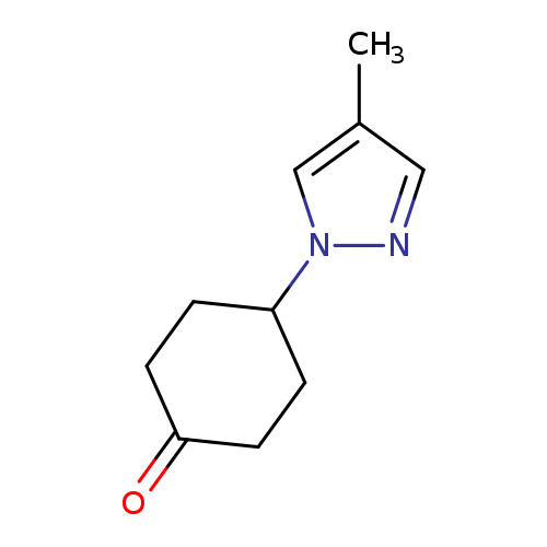 4-(4-Methyl-1H-pyrazol-1-yl)cyclohexanone