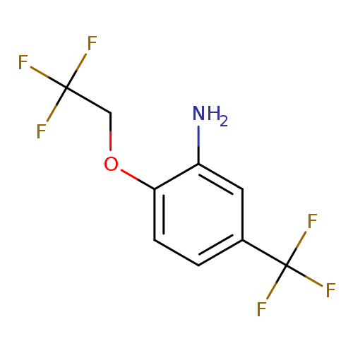 2-(2,2,2-trifluoroethoxy)-5-(trifluoromethyl)aniline