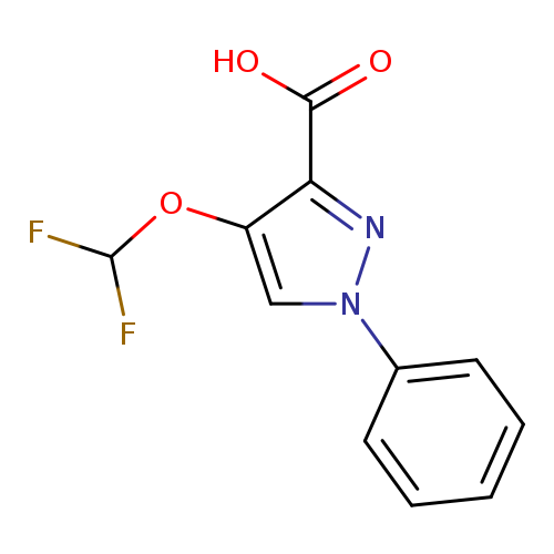 4-(difluoromethoxy)-1-phenyl-1H-pyrazole-3-carboxylic acid