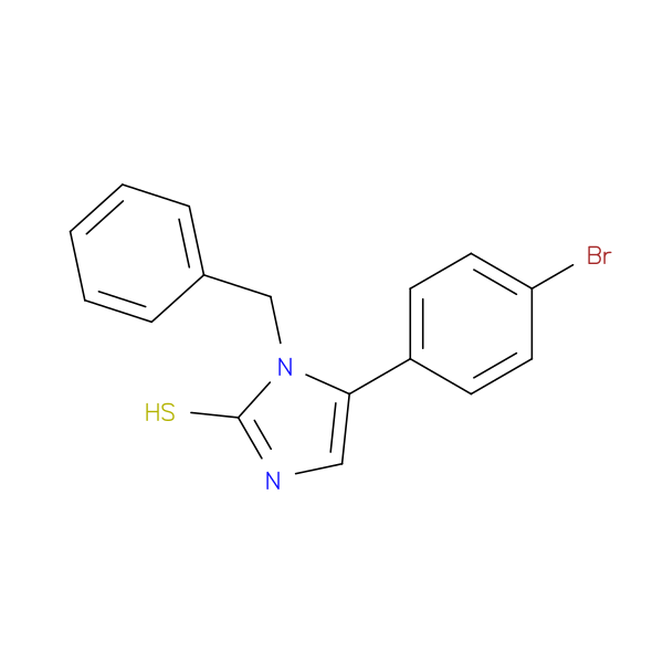1-Benzyl-5-(4-bromophenyl)-1H-imidazole-2-thiol