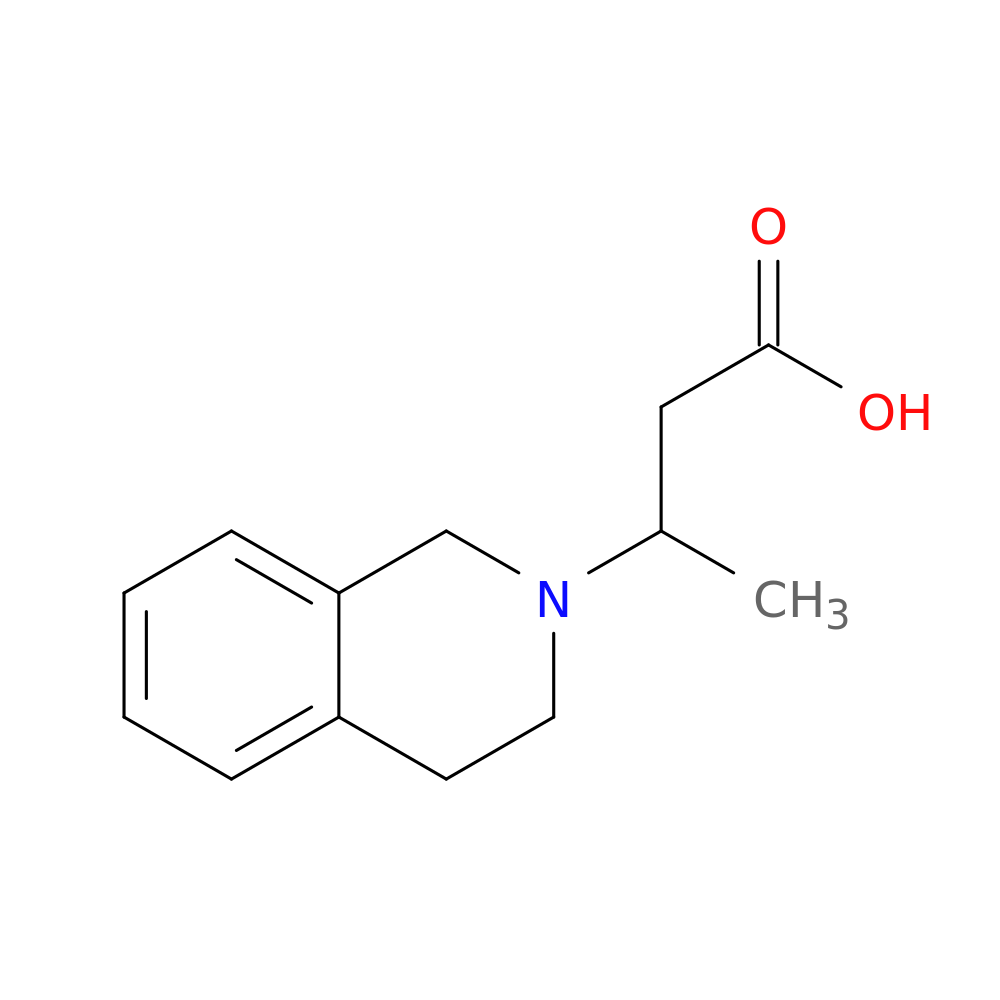 3-(3,4-Dihydroisoquinolin-2(1h)-yl)butanoic acid