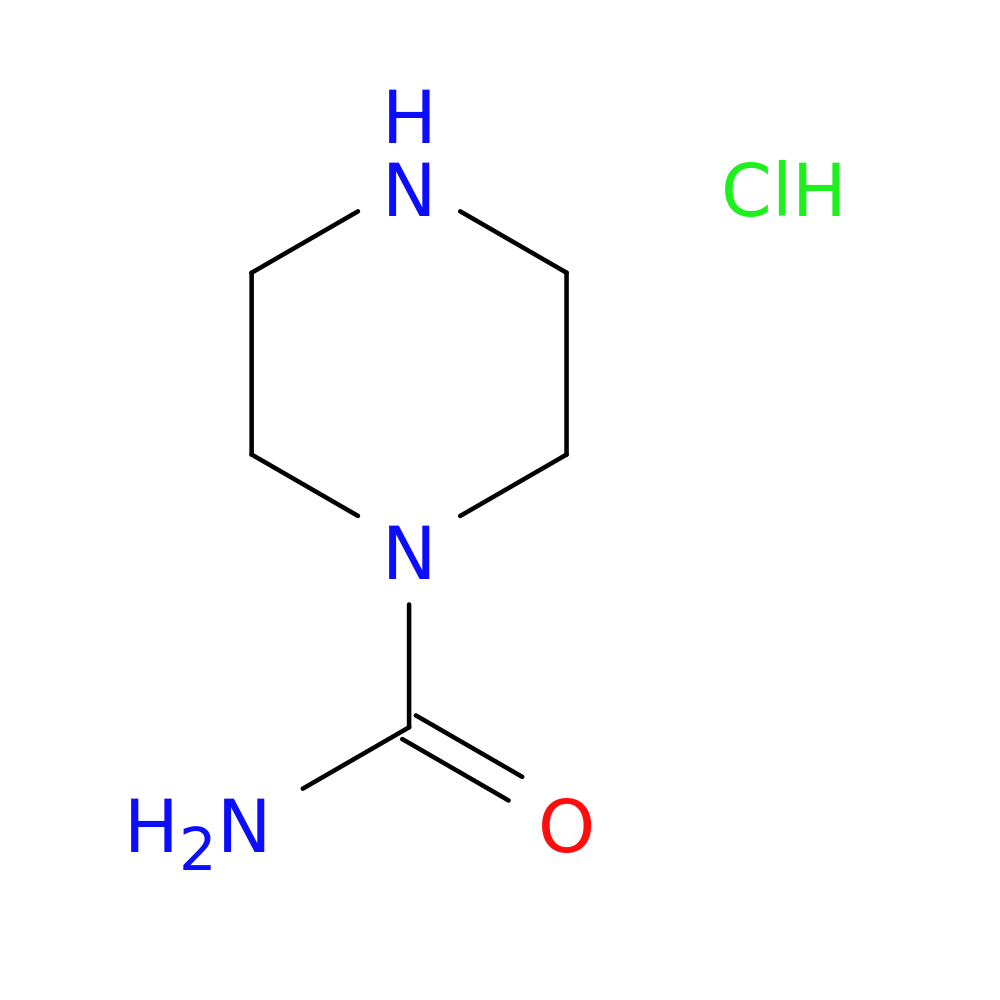 1-Piperazinecarboxamide Hydrochloride
