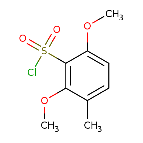 2,6-dimethoxy-3-methylbenzene-1-sulfonylchloride