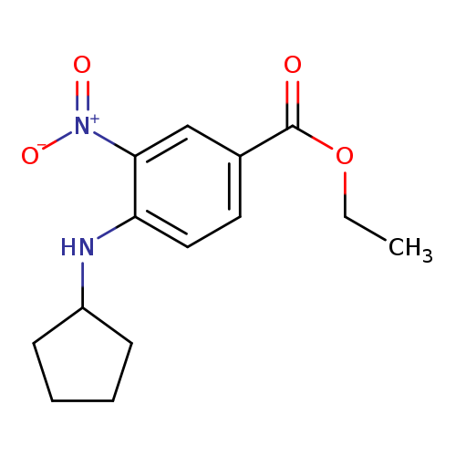 Ethyl 4-(cyclopentylamino)-3-nitrobenzoate