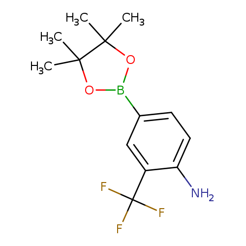 4-(4,4,5,5-tetramethyl-1,3,2-dioxaborolan-2-yl)-2-(trifluoromethyl)aniline