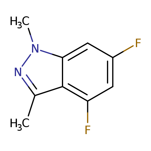 1H-Indazole, 4,6-difluoro-1,3-dimethyl-