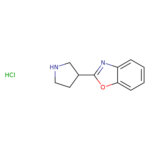 2-(pyrrolidin-3-yl)-1,3-benzoxazolehydrochloride