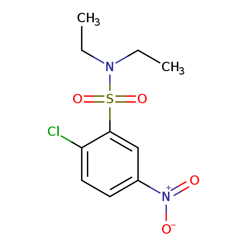 Benzenesulfonamide,2-chloro-N,N-diethyl-5-nitro-