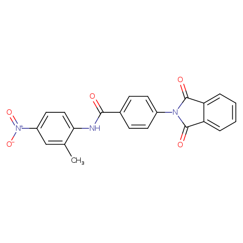 4-(1,3-dioxo-2,3-dihydro-1H-isoindol-2-yl)-N-(2-methyl-4-nitrophenyl)benzamide