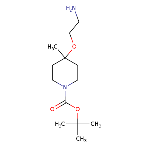 tert-butyl4-(2-aminoethoxy)-4-methylpiperidine-1-carboxylate