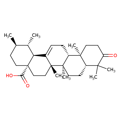 3-Oxours-12-en-28-oic acid