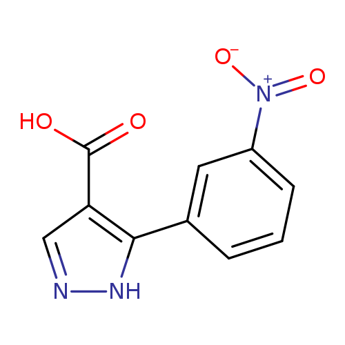 3-(3-Nitrophenyl)-1H-pyrazole-4-carboxylic acid