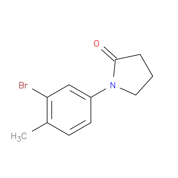 1-(3-Bromo-4-methylphenyl)pyrrolidin-2-one
