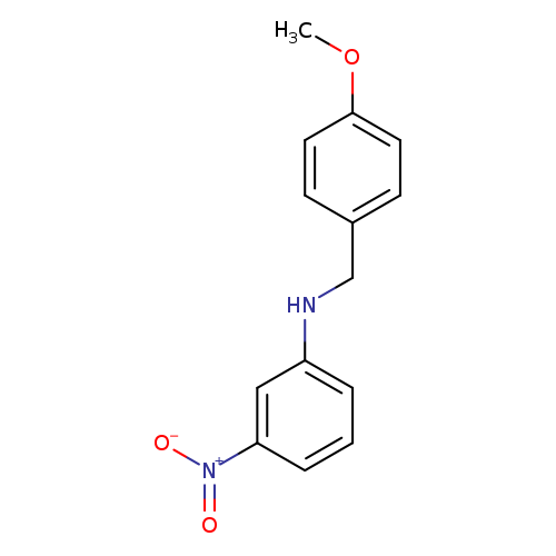 Benzenemethanamine, 4-methoxy-N-(3-nitrophenyl)-